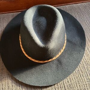 Target Merona black rancher wool hat